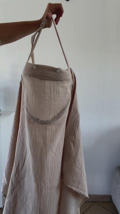 Cape d'allaitement Cocon Ventilée - PRECOMMANDE